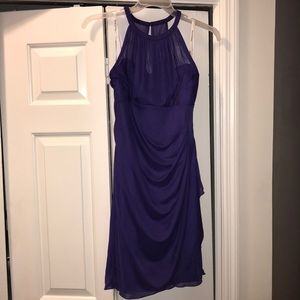 David Bridal Short dress Purple. Size 10.